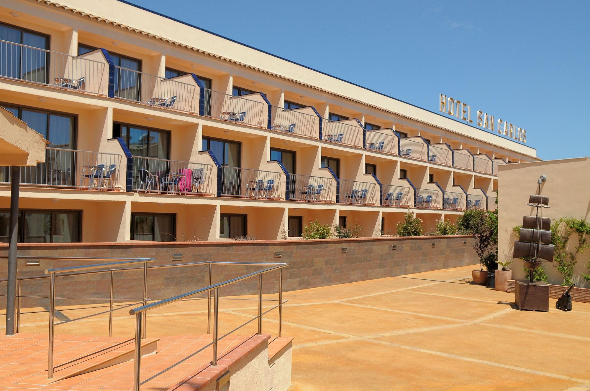 Hotel San Carlos Rosas Exterior foto